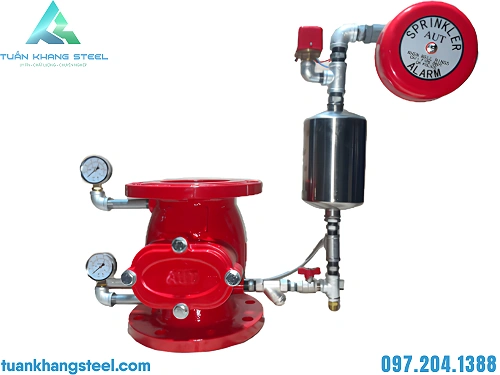 Van báo động (AUT Malaysia) – phục vụ cụm van báo động hệ thống chữa cháy