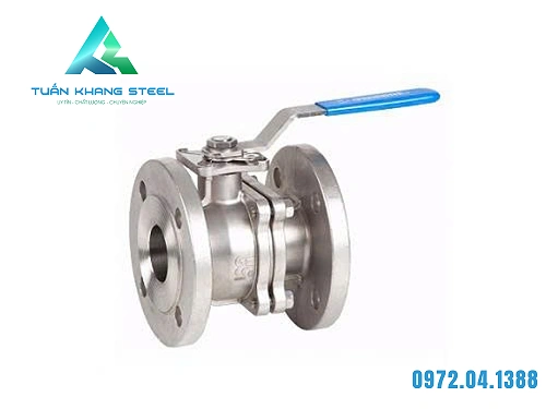 Van bi (hoặc cầu) mặt bích Inox 304 – liên kết đường ống và thiết bị