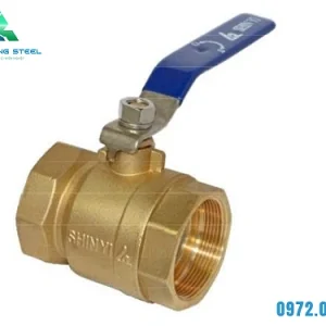 Van bi tay gạt đồng Shinyi – đóng mở dòng lưu chất bằng cơ cấu bi
