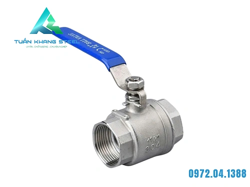Van bi ren Inox 201 (Logo 316) – đóng mở dòng lưu chất bằng cơ cấu bi