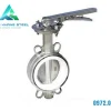 Van bướm tay gạt Full Inox 304 – đóng mở và điều tiết dòng lưu chất