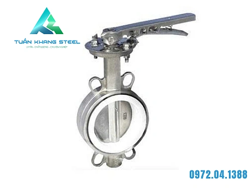 Van bướm tay gạt Full Inox 304 – đóng mở và điều tiết dòng lưu chất
