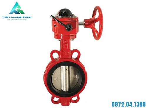 Van bướm tay quay tín hiệu DN300 (ARV-Malaysia) – đóng mở và điều tiết dòng lưu chất