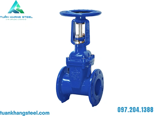 Van Cổng Ty Nổi Màu Xanh – đóng mở dòng lưu chất trong đường ống