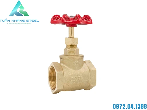 Van cửa hơi ren đồng MIHA PN16 – đóng mở đường ống