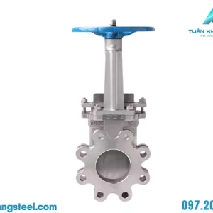 Van dao gang – đóng mở dòng chảy bằng cơ cấu cửa dao