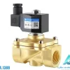 Van điện từ Chất liệu: Thân đồng Gioăng làm kín: NBR Chịu nhiệt: 0-80 độ C Áp lực: PN10 Kiểu kết nối: Nối ren trong Coil : Đúc – đóng mở dòng lưu chất bằng tín hiệu điện