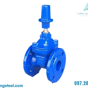 Van nắp chụp cánh cao su màu xanh – đóng mở hoặc điều tiết dòng lưu chất