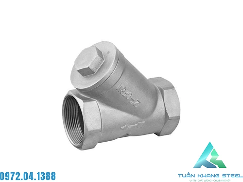 Y lọc ren Inox 304 – giữ lại cặn bẩn trong đường ống