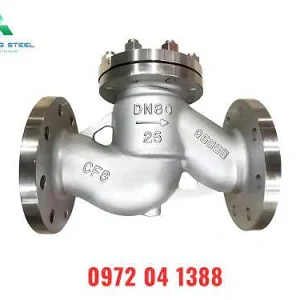 Van một chiều Hơi lá lặt mặt bích Inox 304 – liên kết đường ống và thiết bị